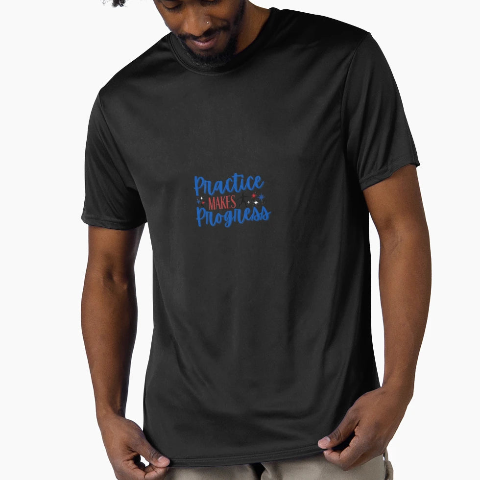 Practice Makes Progress Soccer T-Shirt - Streetwear Style for Adults - T-Shirt, Sweatshirt, Hoodie