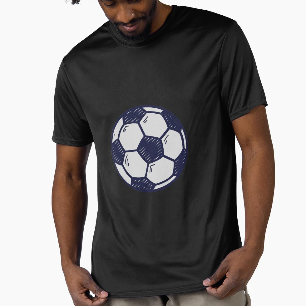 Soccer Ball T-Shirt - Casual Everyday Wear for Adults - T-Shirt, Sweatshirt, Hoodie