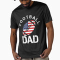 Dad Football T-Shirt - Unique Graphic Men Women - T-Shirt, Sweatshirt, Hoodie