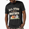 Brother Birthday Basketball Football T-Shirt - Aesthetic Graphic Men Women - T-Shirt, Sweatshirt, Hoodie