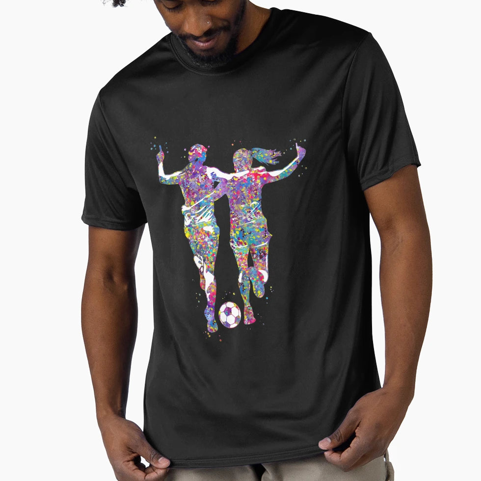 Soccer Player T-Shirt - Trendy Graphic for Adults - T-Shirt, Sweatshirt, Hoodie
