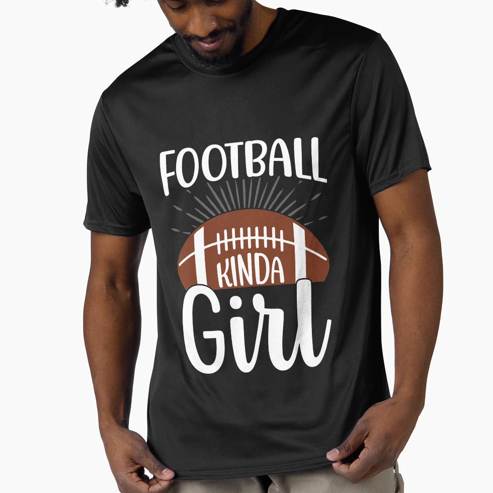Football Lover American Football Player T-Shirt - Graphic Print for Adults - T-Shirt, Sweatshirt, Hoodie