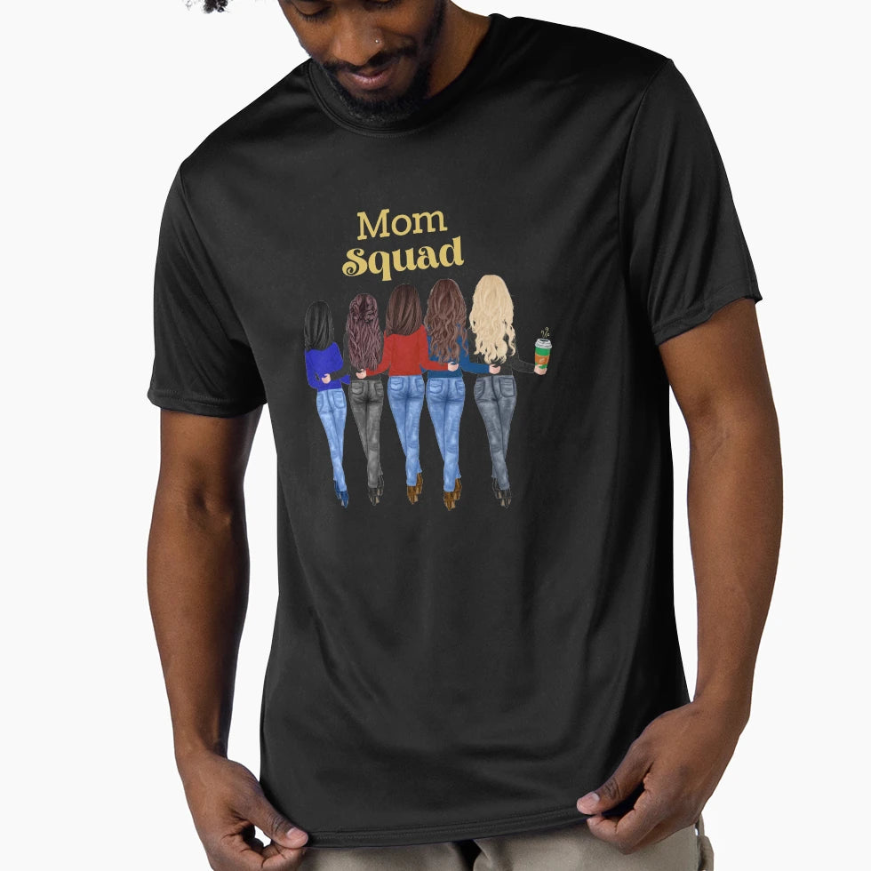 Mom Squad T-Shirt - Unique Graphic Men Women - T-Shirt, Sweatshirt, Hoodie