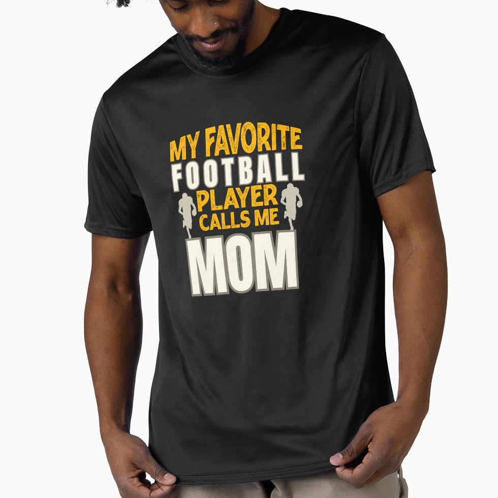 Mothers Day My Favorite Football Player T-Shirt - Minimalist Print Unisex - T-Shirt, Sweatshirt, Hoodie
