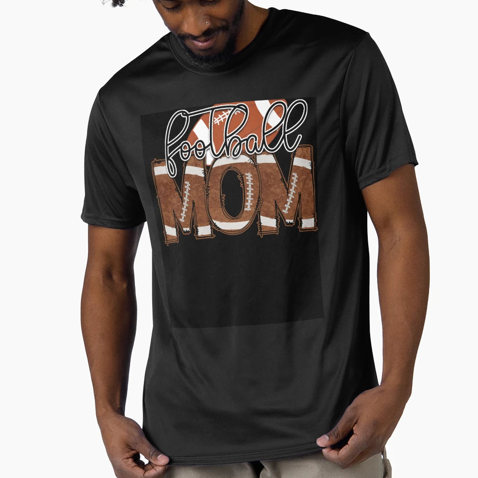 Football Mom T-Shirt - Aesthetic Graphic for Adults - T-Shirt, Sweatshirt, Hoodie