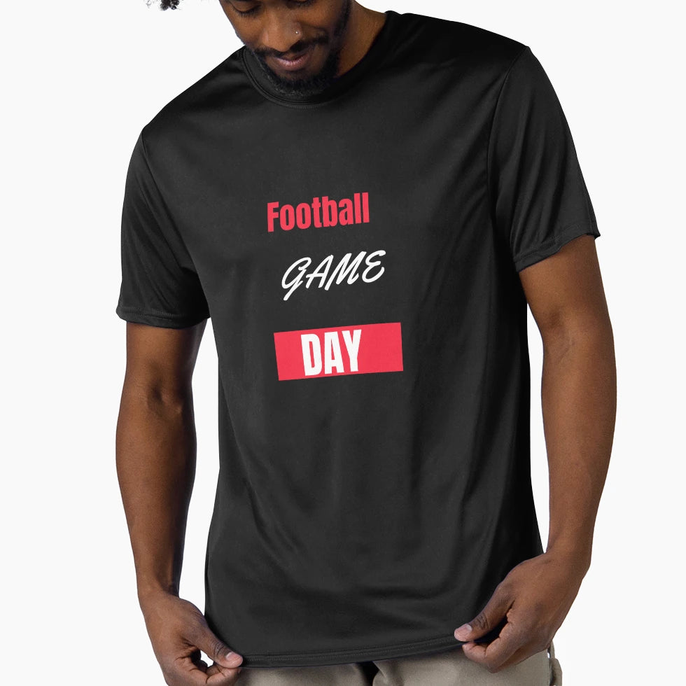 Football Game Day T-Shirt - Custom Art Print Unisex - T-Shirt, Sweatshirt, Hoodie