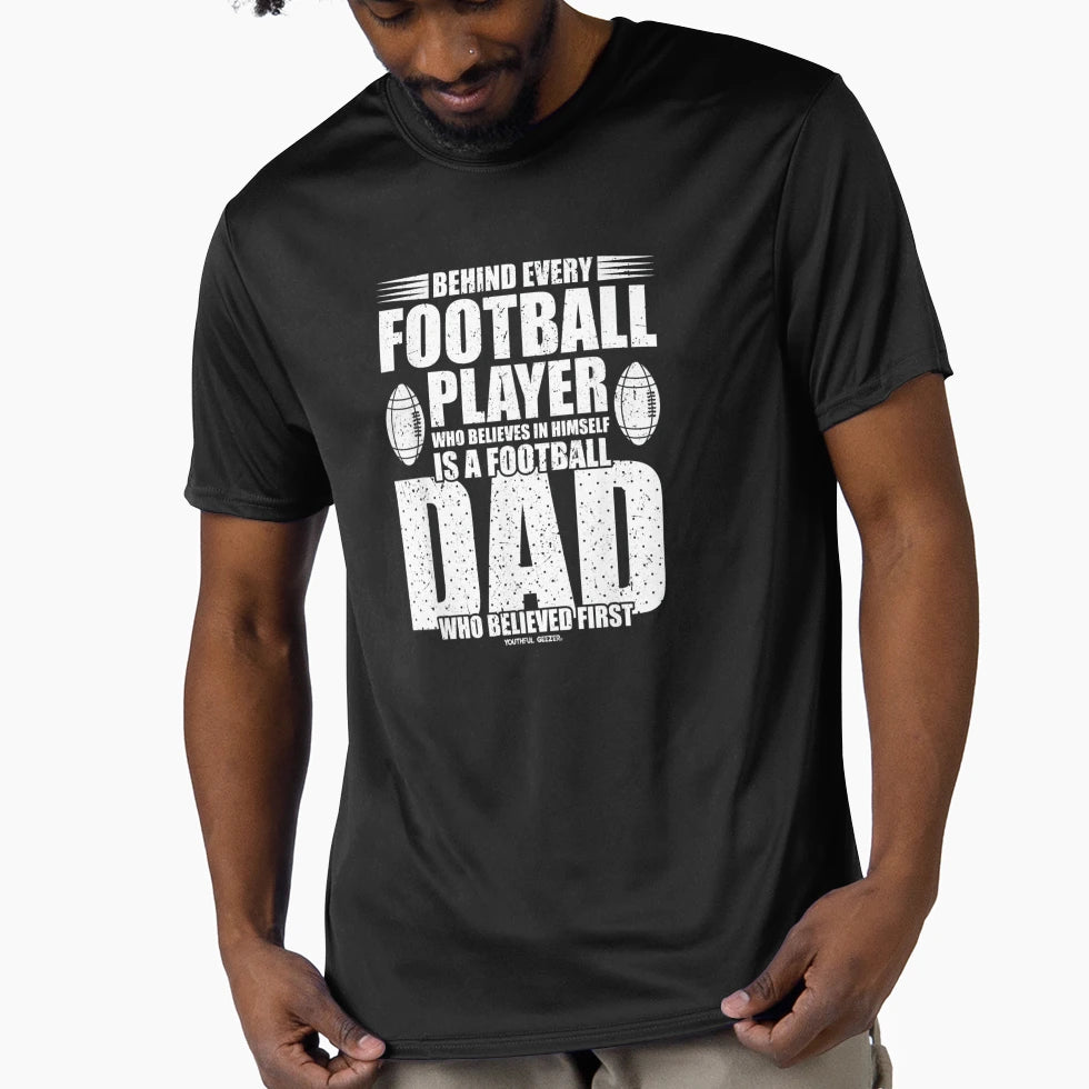 Football Player Football Dad T-Shirt - Aesthetic Graphic for Adults - T-Shirt, Sweatshirt, Hoodie