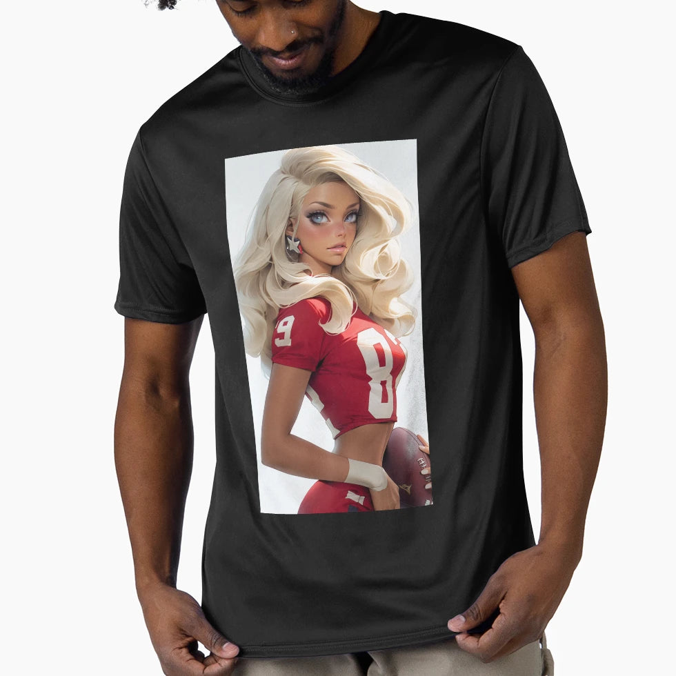 American Football Player T-Shirt - Novelty Apparel Unisex - T-Shirt, Sweatshirt, Hoodie