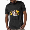 Just A Girl Who Loves Corgi Puppy Heart Design by - Adult & Kids T-Shirts, Sweatshirts & Hoodies apparel design preview 1