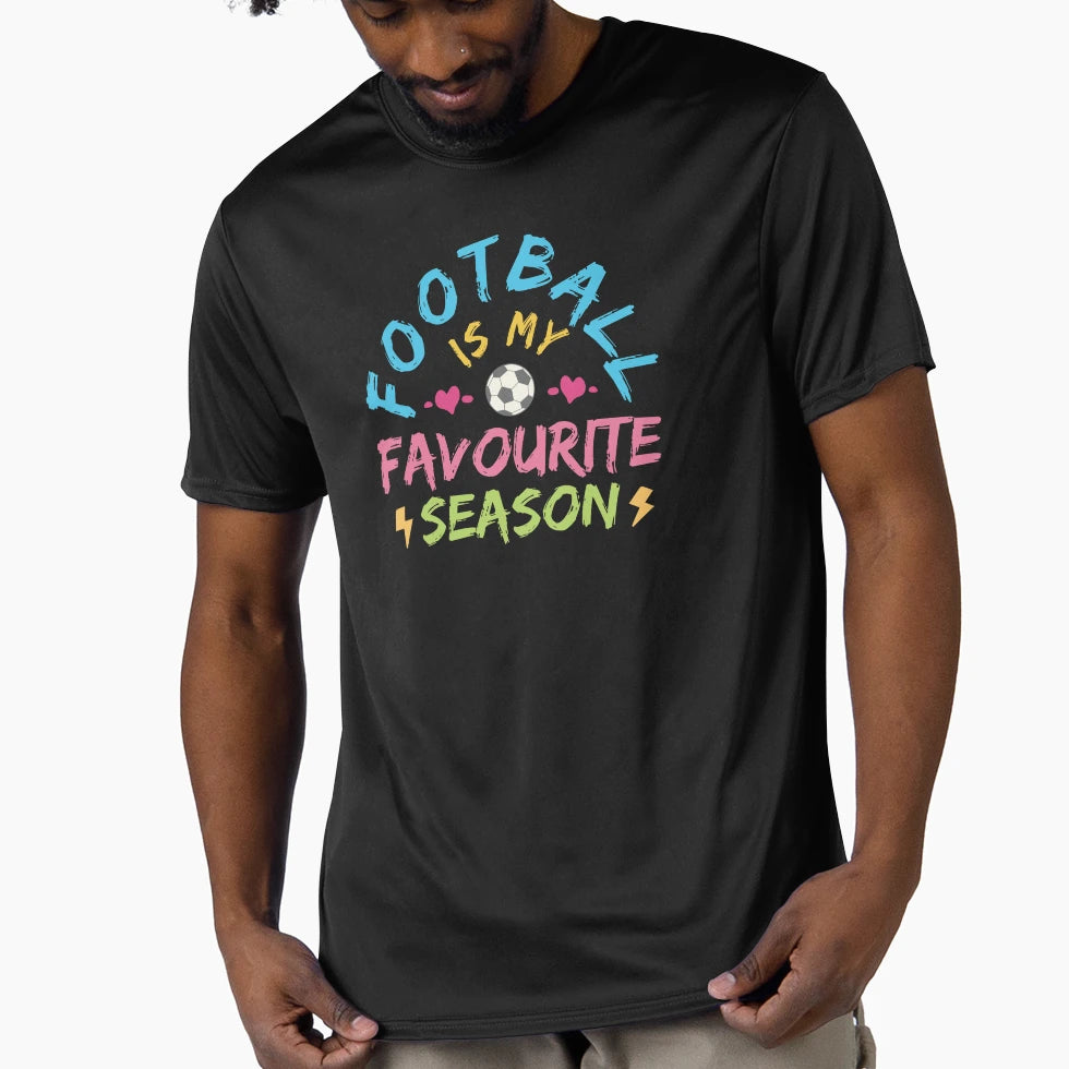 Football Is My Favourite Season Woso T-Shirt - Minimalist Print for Adults - T-Shirt, Sweatshirt, Hoodie