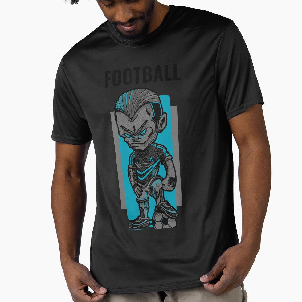 Football Player T-Shirt - Unique Graphic Men Women - T-Shirt, Sweatshirt, Hoodie