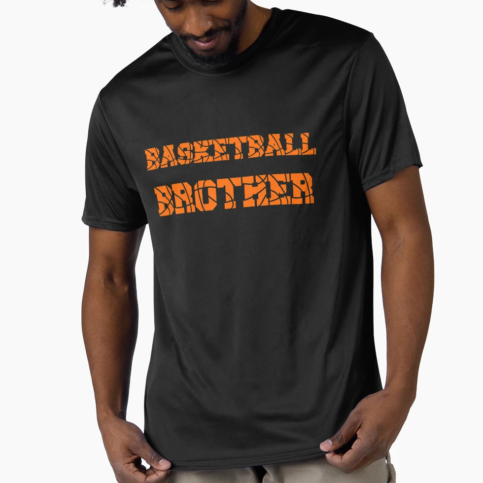 Basketball Brother T-Shirt - Casual Everyday Wear Unisex - T-Shirt, Sweatshirt, Hoodie