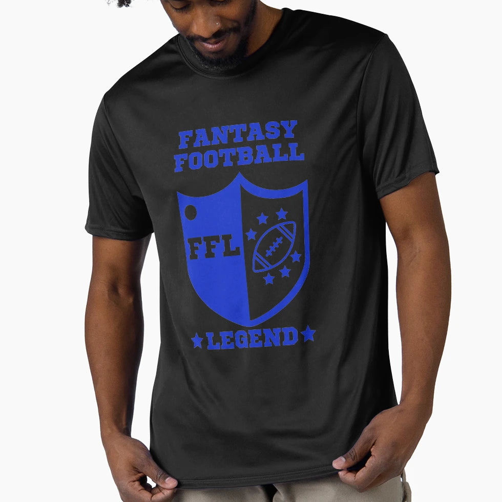 Fantasy Football Legend Blue T-Shirt - Streetwear Style for Adults - T-Shirt, Sweatshirt, Hoodie