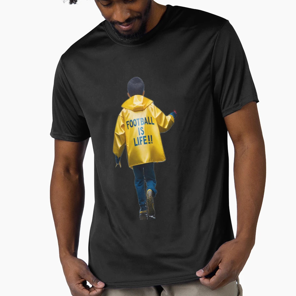 Football Is Whole Life T-Shirt - Trendy Graphic for Adults - T-Shirt, Sweatshirt, Hoodie