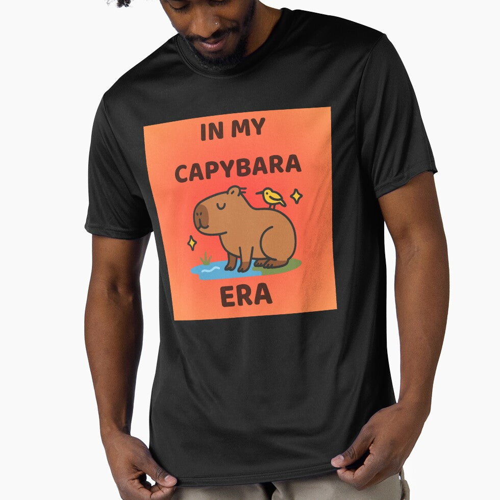 In My Capybara Era Red by Lotus Love Tarot - Adult & Kids T-Shirts, Sweatshirts & Hoodies apparel design preview 1