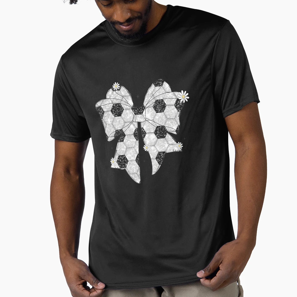 Soccer Coquette Game Day Soccer Soccer T-Shirt - Unique Graphic Men Women - T-Shirt, Sweatshirt, Hoodie