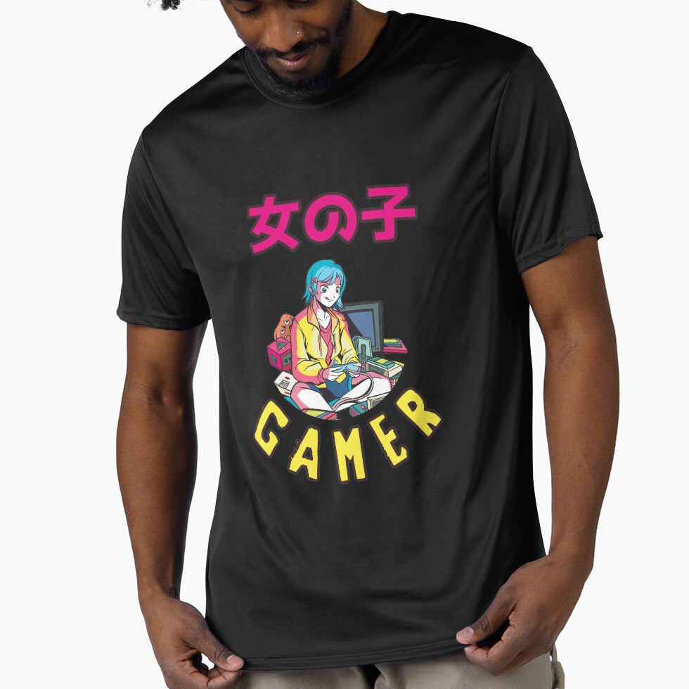 Gamer Woman by Gravity1206 - Adult & Kids T-Shirts, Sweatshirts & Hoodies apparel design preview 1