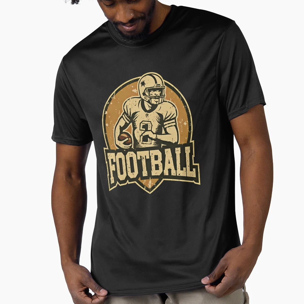 Football Sports Logo T-Shirt - Streetwear Style Men Women - T-Shirt, Sweatshirt, Hoodie