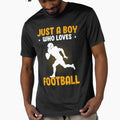 Just Who Loves Football American T-Shirt - Casual Everyday Wear Unisex - T-Shirt, Sweatshirt, Hoodie