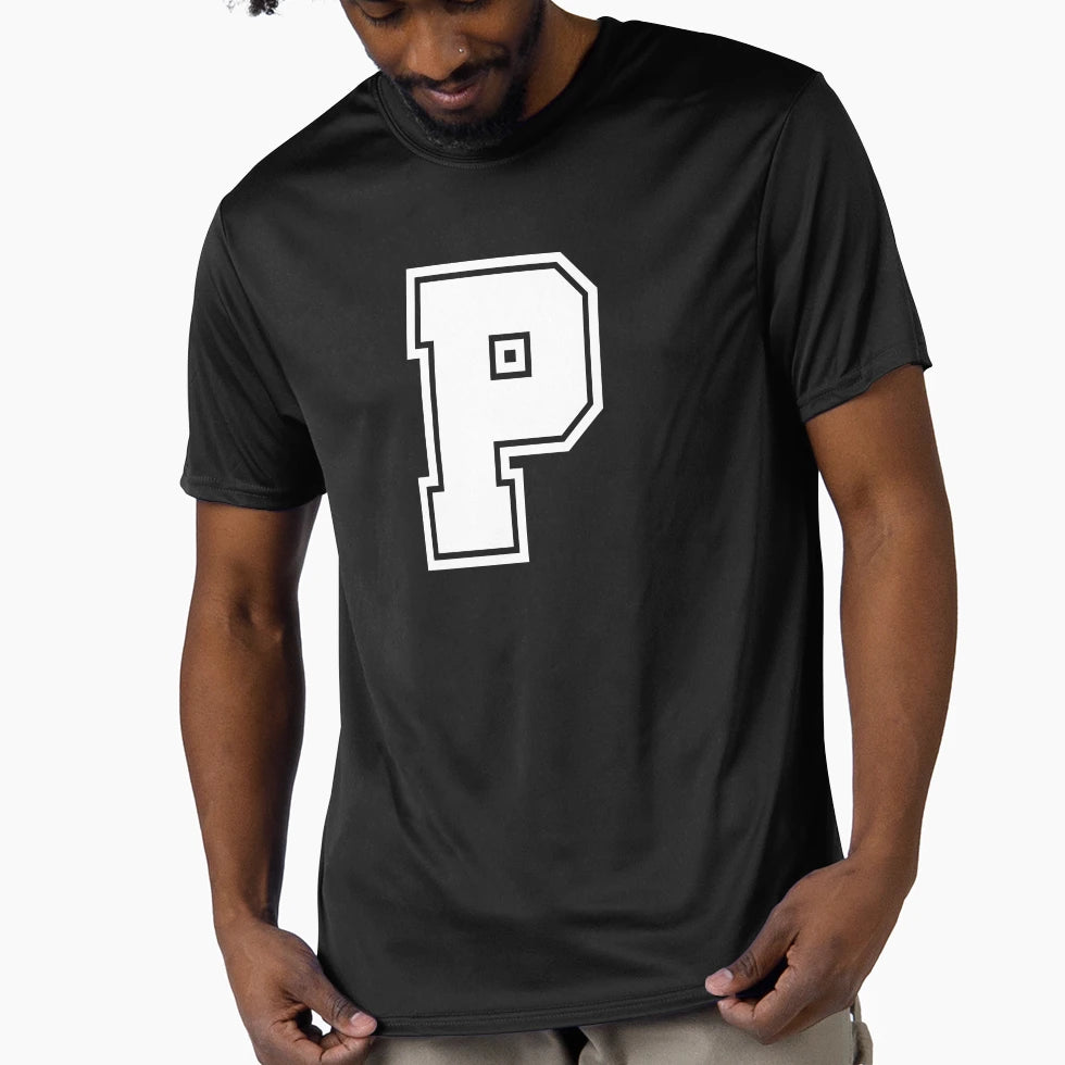 Letter P T-Shirt - Casual Everyday Wear for Adults - T-Shirt, Sweatshirt, Hoodie
