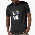 Love Football America T-Shirt - Casual Everyday Wear for Adults - T-Shirt, Sweatshirt, Hoodie