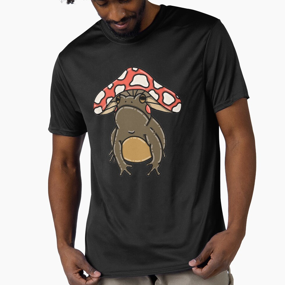 Mushroom Frog by Heids953 - Adult & Kids T-Shirts, Sweatshirts & Hoodies apparel design preview 1
