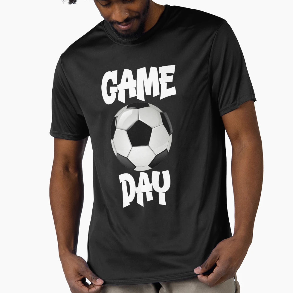 Fun Sports Game Day Soccer T-Shirt - Graphic Print for Adults - T-Shirt, Sweatshirt, Hoodie