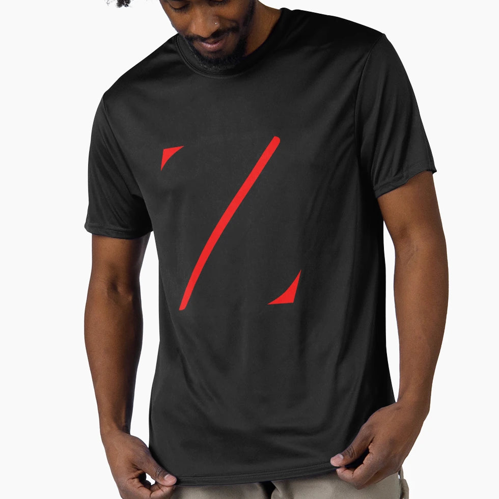 Letter Z Black And Red T-Shirt - Trendy Graphic Unisex - T-Shirt, Sweatshirt, Hoodie