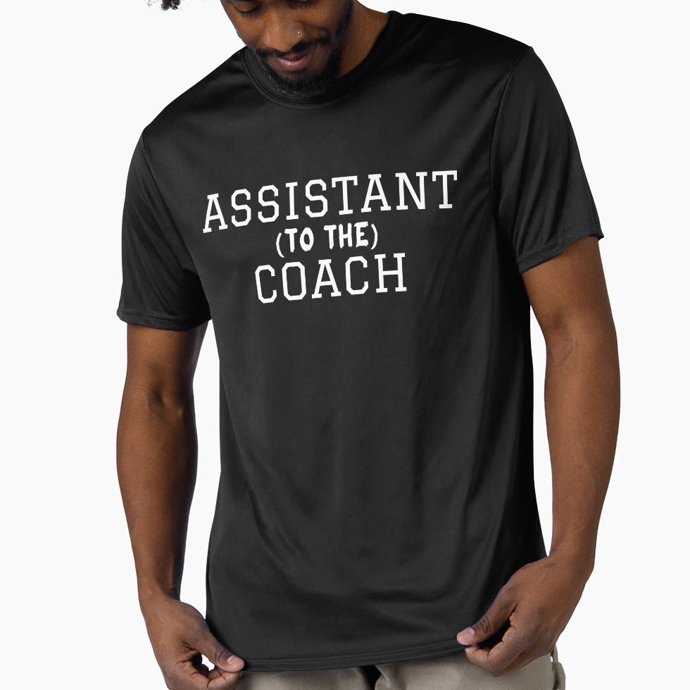 Assistant To Coach T-Shirt - Graphic Print Men Women - T-Shirt, Sweatshirt, Hoodie