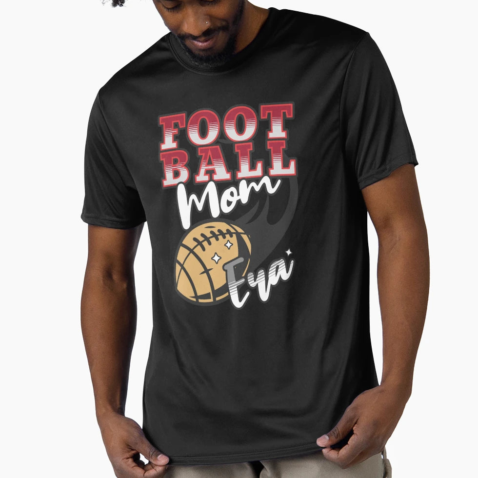 Football Mama Gift Sports Mom Football T-Shirt - Trendy Graphic for Adults - T-Shirt, Sweatshirt, Hoodie