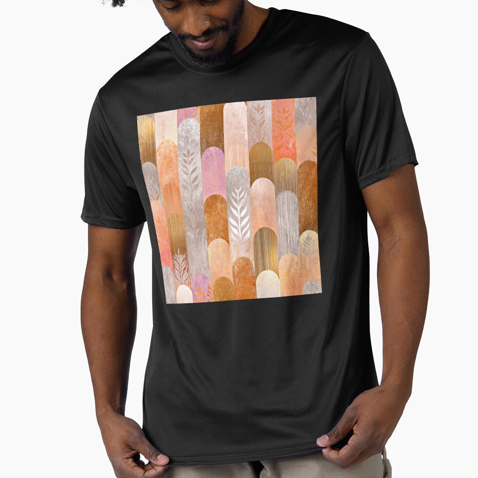 Fantasy Boho-Style Designs In Soft Warm Earthtones by - Adult & Kids T-Shirts, Sweatshirts & Hoodies apparel design preview 1