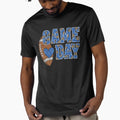 Game Day Glitter Leopard Football T-Shirt - Graphic Print Men Women - T-Shirt, Sweatshirt, Hoodie