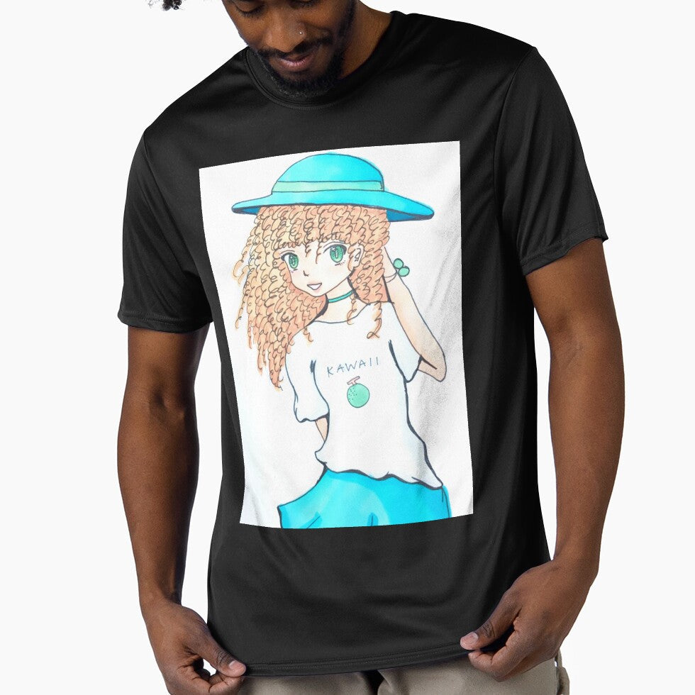 Kawaii Girls Collection: Lovely Melon by KawaiiForAll - Adult & Kids T-Shirts, Sweatshirts & Hoodies apparel design preview 1
