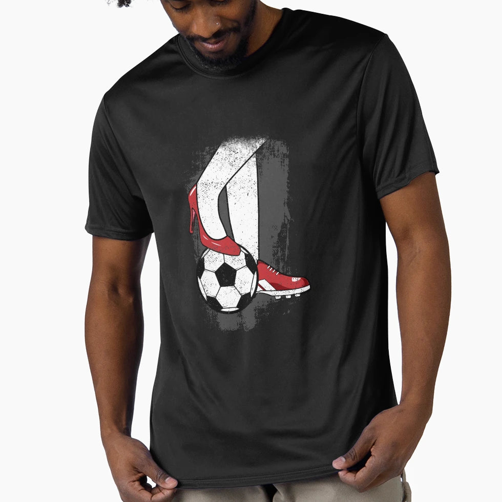 Soccer T-Shirt - Minimalist Print Men Women - T-Shirt, Sweatshirt, Hoodie