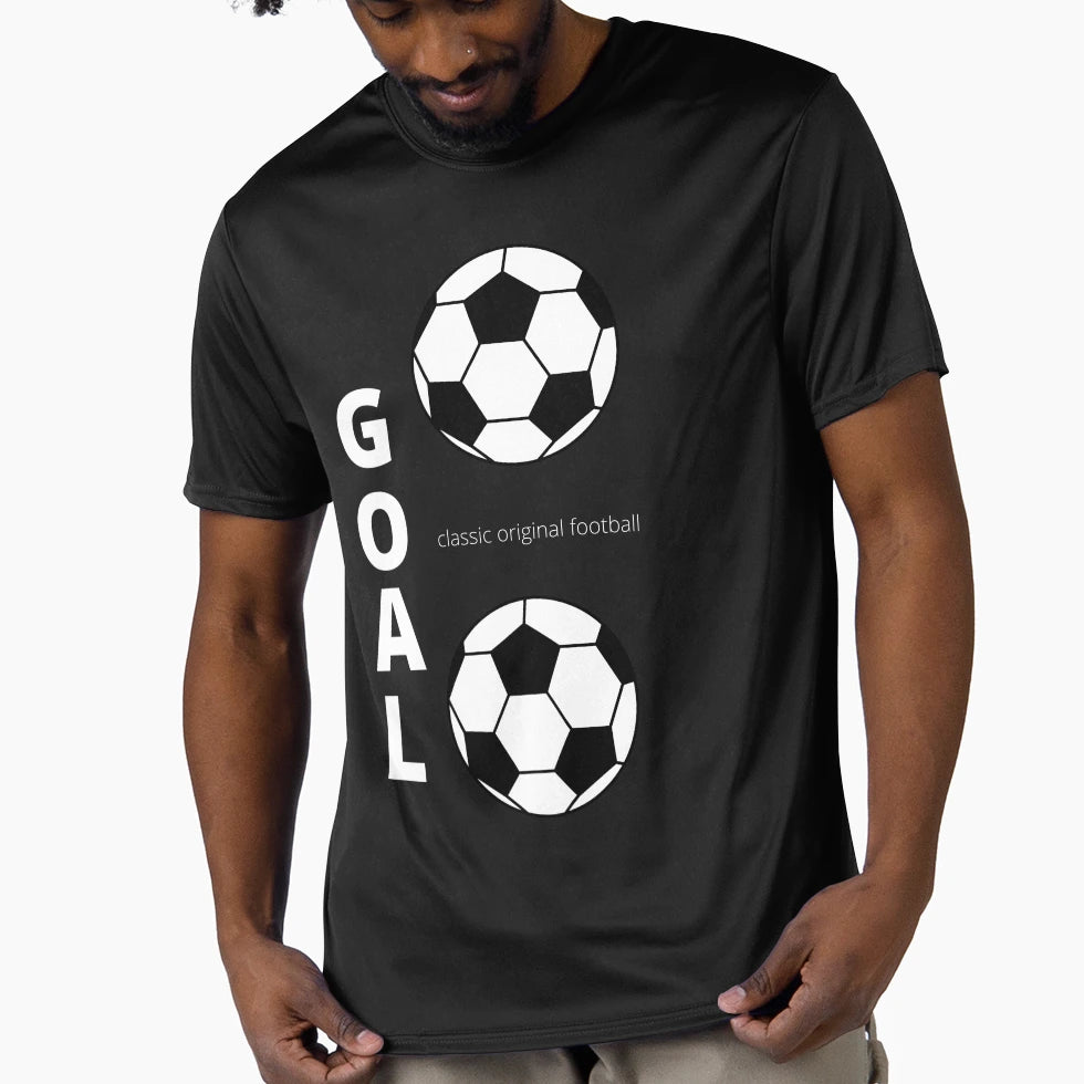Football Goal Original Football Soccer T-Shirt - Graphic Print Men Women - T-Shirt, Sweatshirt, Hoodie