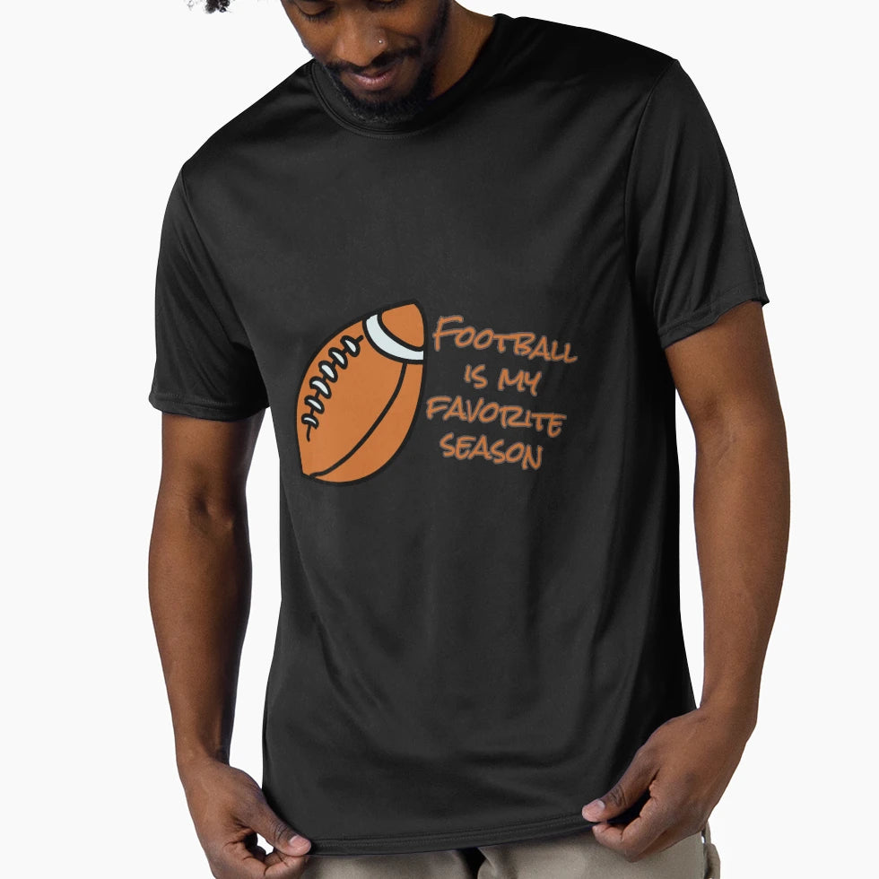 Football Is My Favorite Season T-Shirt - Custom Art Print for Adults - T-Shirt, Sweatshirt, Hoodie