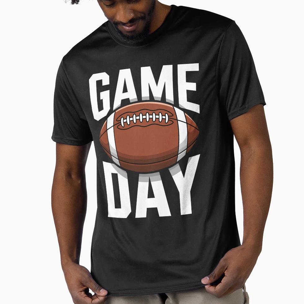 Game Day Football Fans T-Shirt - Graphic Print for Adults - T-Shirt, Sweatshirt, Hoodie