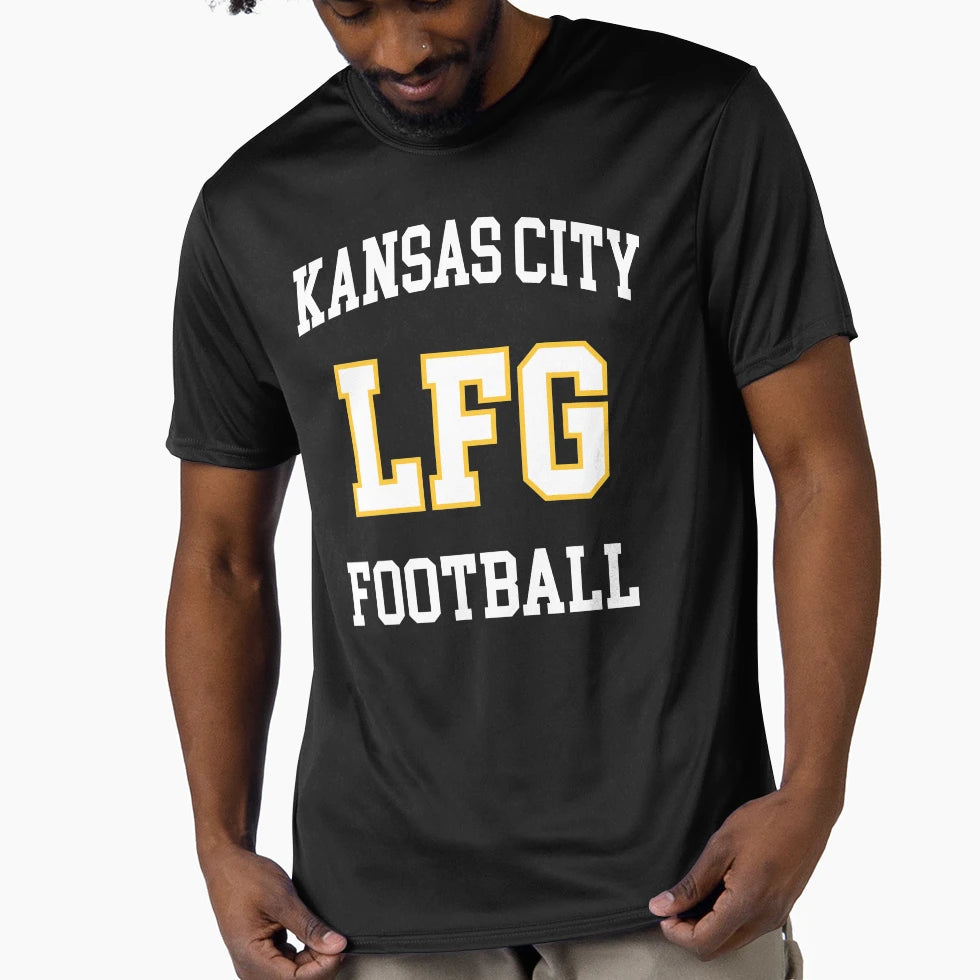 Kansas City Football Lfg T-Shirt - Trendy Graphic Unisex - T-Shirt, Sweatshirt, Hoodie