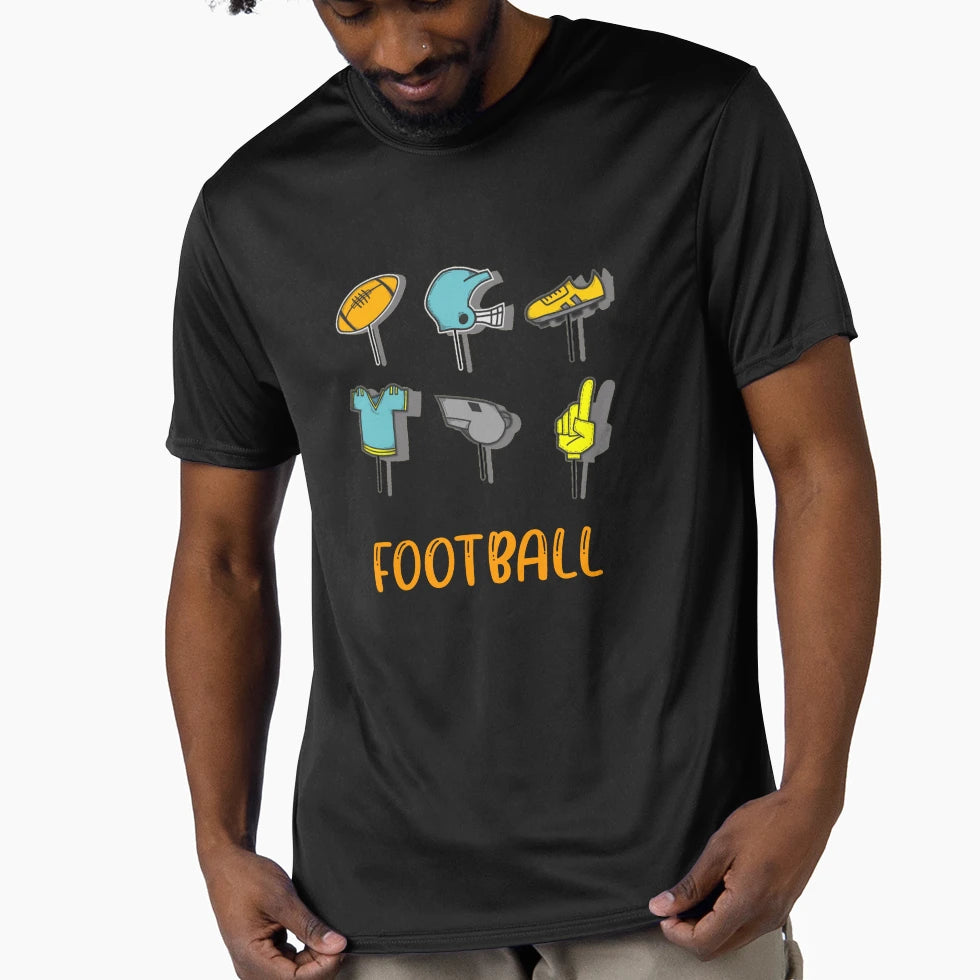 Football Designs Gift T-Shirt - Custom Art Print for Adults - T-Shirt, Sweatshirt, Hoodie