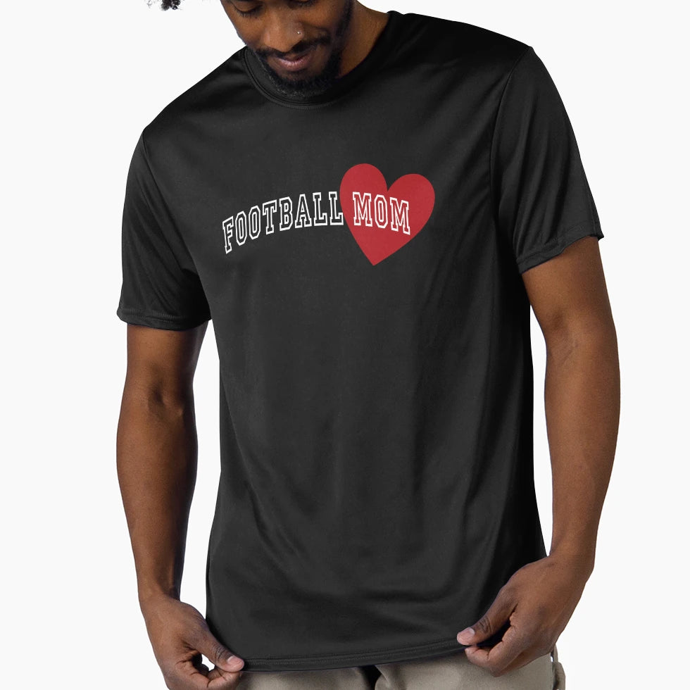 Football Mom T-Shirt - Casual Everyday Wear for Adults - T-Shirt, Sweatshirt, Hoodie