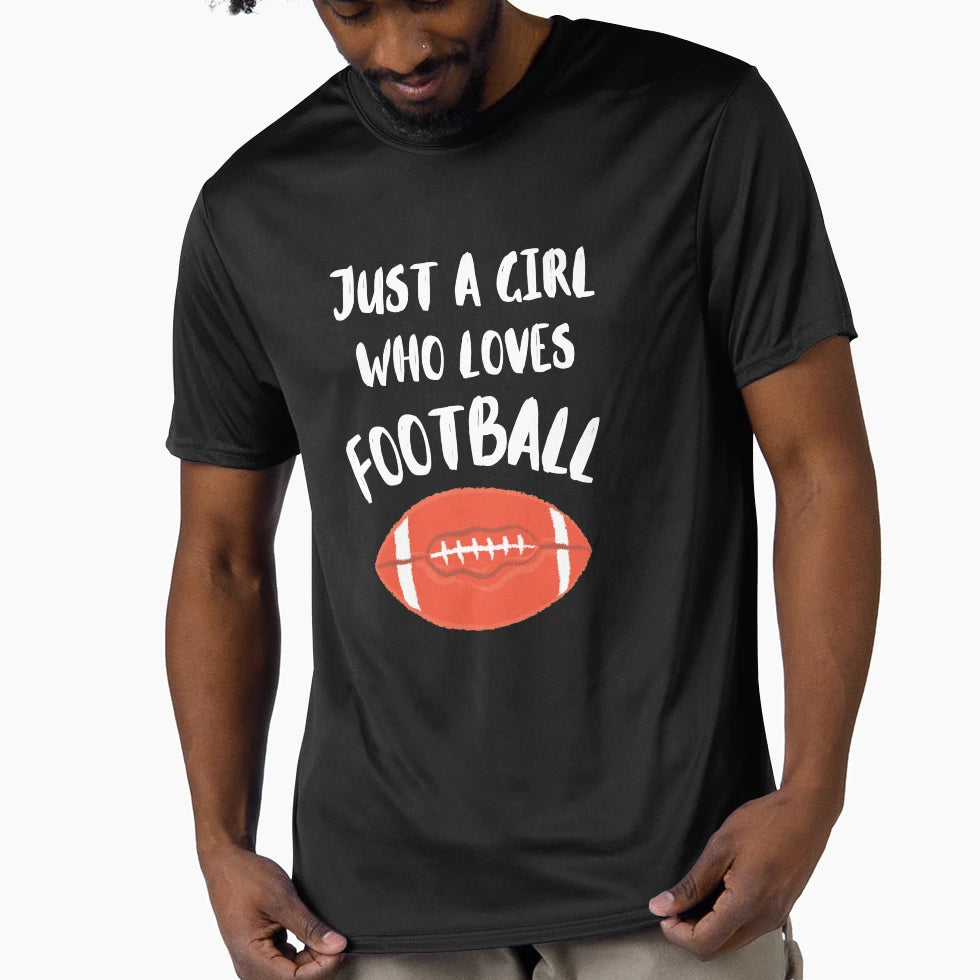 Just Who Loves Super Bowl T-Shirt - Minimalist Print Men Women - T-Shirt, Sweatshirt, Hoodie