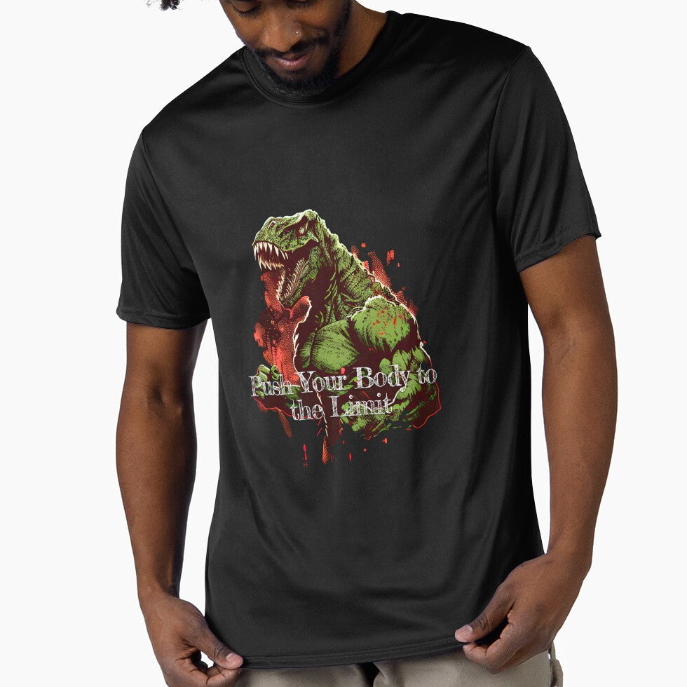 Push Your Body to the Limit Bodybuilding Fitness Gym - Adult & Kids T-Shirts, Sweatshirts & Hoodies apparel design preview 1