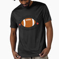 My Second Love Is Football T-Shirt - Minimalist Print Unisex - T-Shirt, Sweatshirt, Hoodie