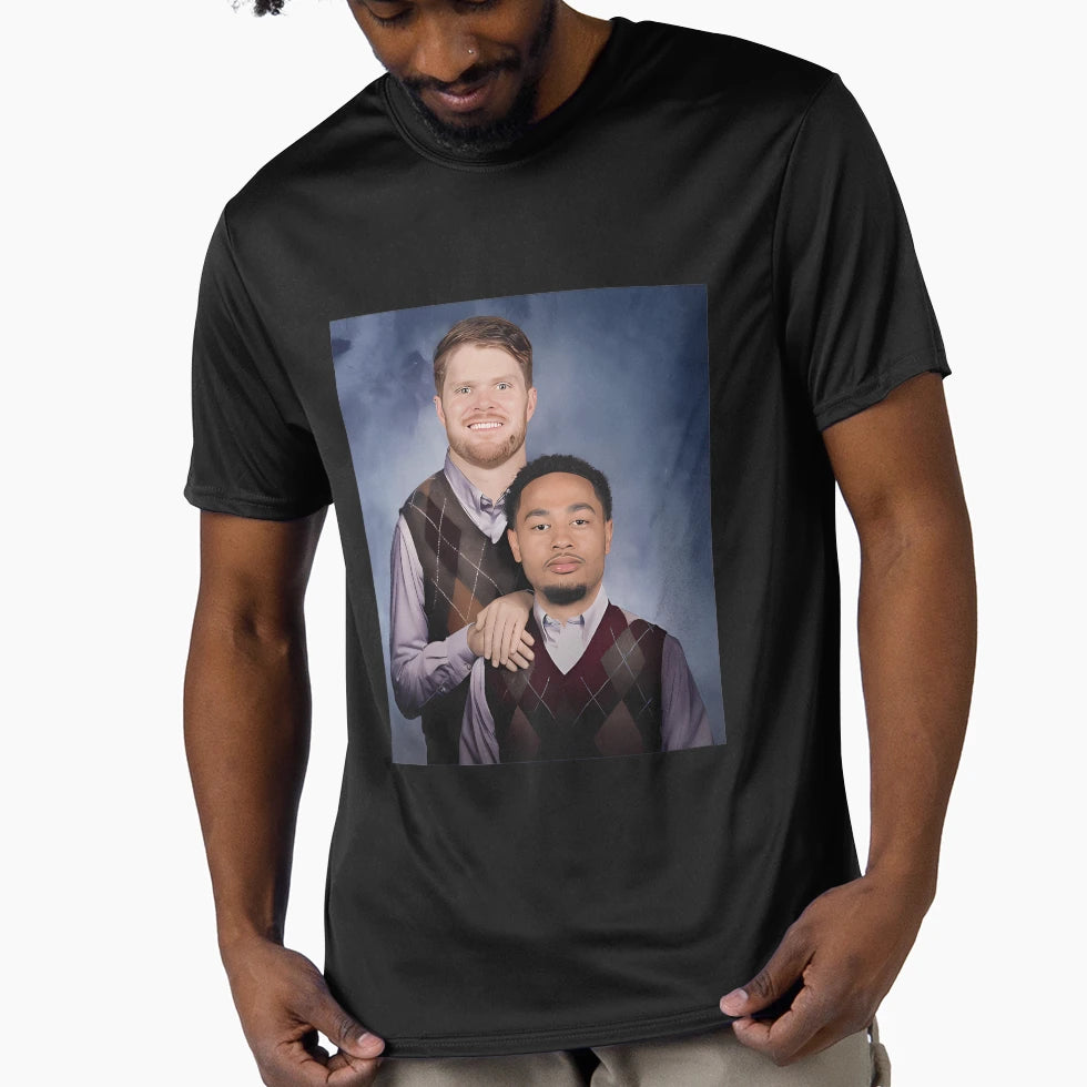 Sam Darnold Jaxon Smith Njigba T-Shirt - Fun Novelty Design Unisex - T-Shirt, Sweatshirt, Hoodie