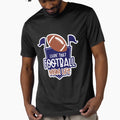 Livin That Football Mom Life T-Shirt - Streetwear Style Unisex - T-Shirt, Sweatshirt, Hoodie