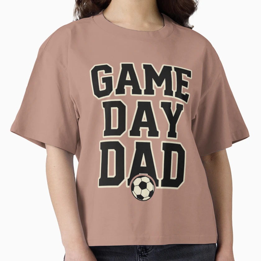 Game Day Dad Sports Aesthetic T-Shirt - Aesthetic Graphic for Adults - T-Shirt, Sweatshirt, Hoodie