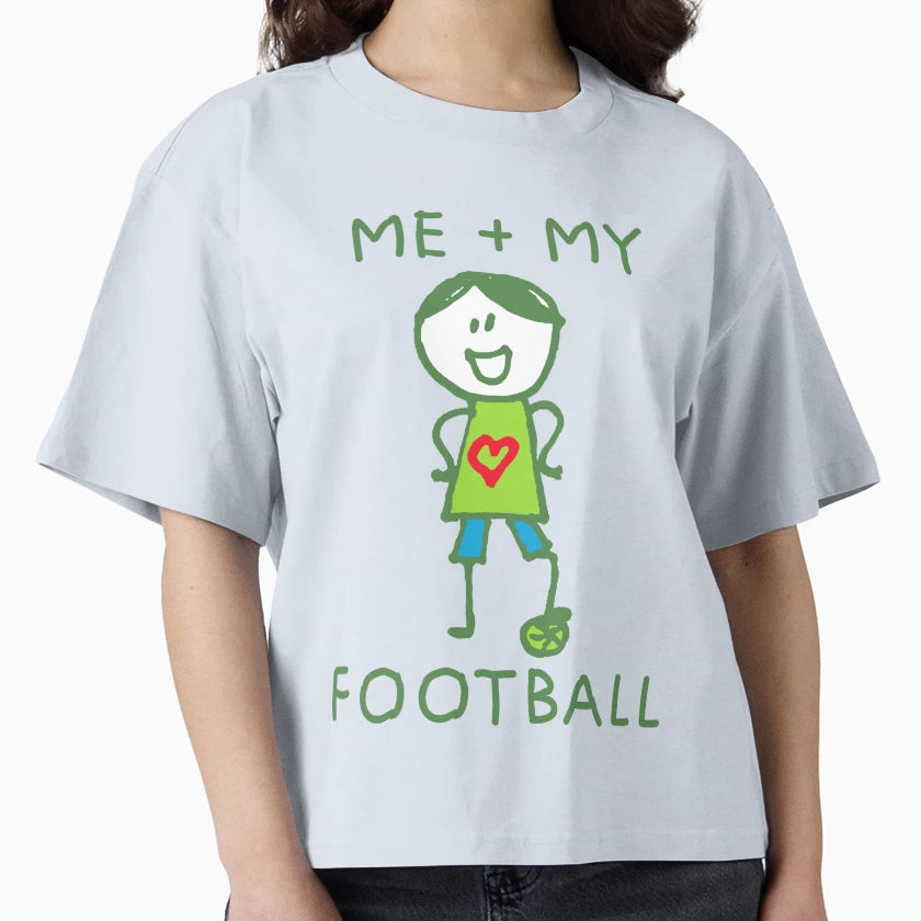Stick Peeps Me My Football Children T-Shirt - Minimalist Print for Adults - T-Shirt, Sweatshirt, Hoodie