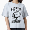 Kicking It Old School T-Shirt - Minimalist Print Unisex - T-Shirt, Sweatshirt, Hoodie