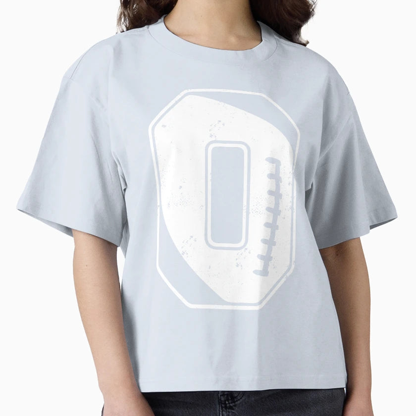 Football 0 T-Shirt - Custom Art Print for Adults - T-Shirt, Sweatshirt, Hoodie