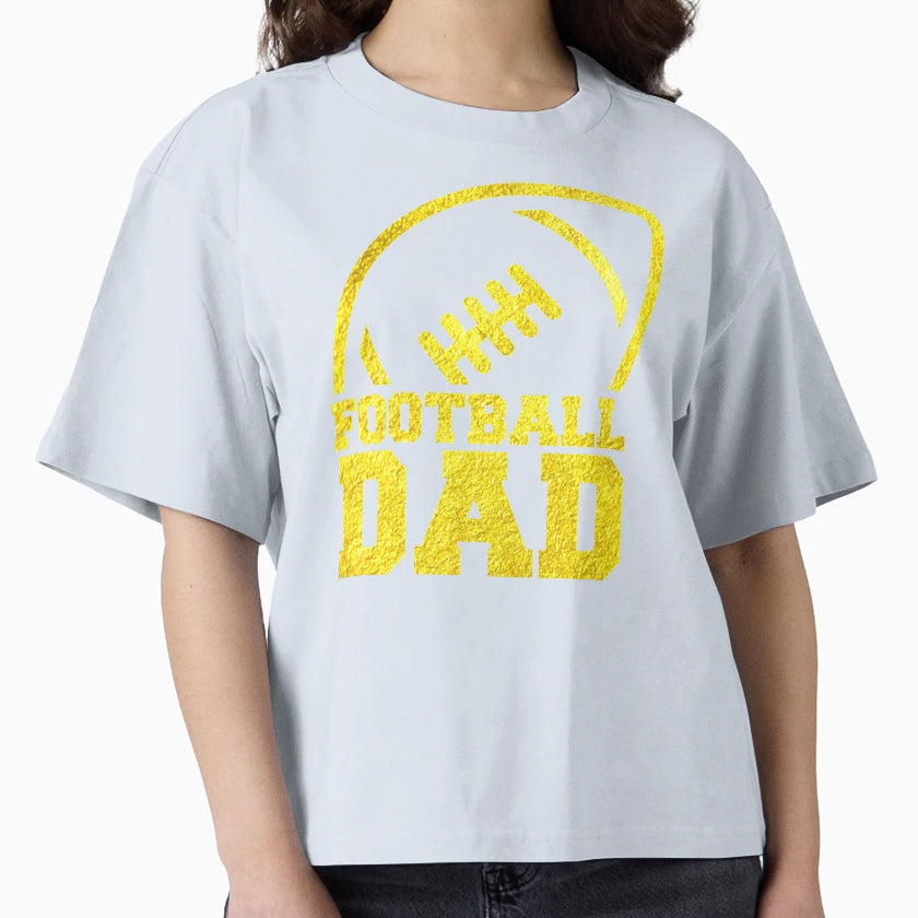 Football Dad T-Shirt - Aesthetic Graphic Men Women - T-Shirt, Sweatshirt, Hoodie